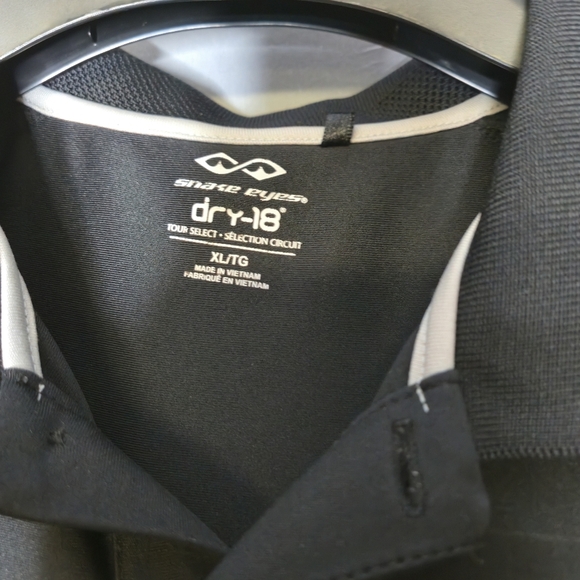 Snake Eyes Dry 18 Men's Golf Polo Collared Shirt Size XL - Picture 5 of 9